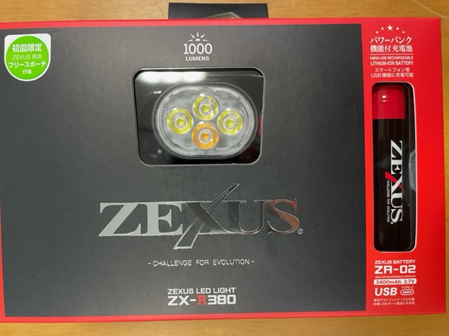 ZEXUS ZX-R380（ヘッドライト） - つり具センター | 釣り具の大型専門店