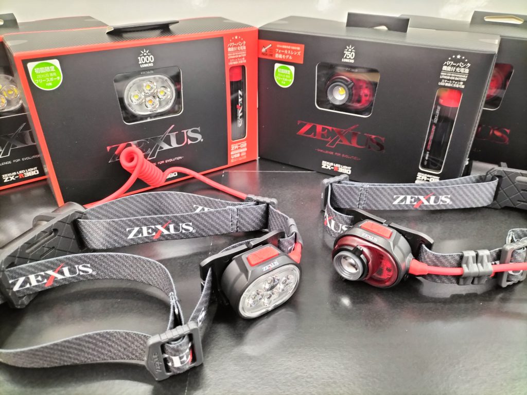 未使用 ゼクサス LEDヘッドライト ZX-R380 充電タイプ 2022年モデル