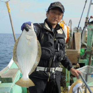 小樽沖ヒラメ好釣！