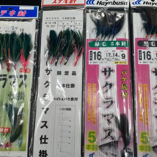 太平洋の船サクラマス仕掛入荷