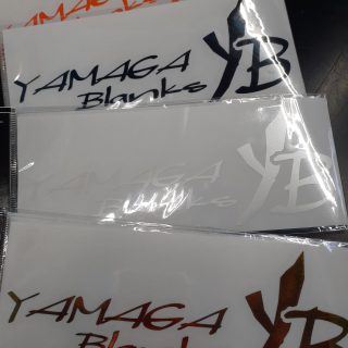 YAMAGA Blanksステッカー入荷