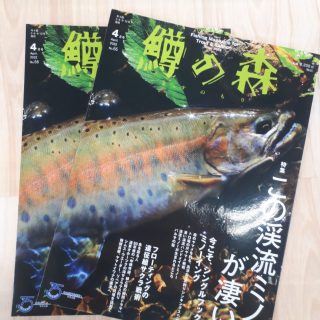 つり人社　鱒の森４月号入荷！