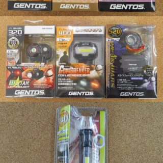 【GENTOS　LEDライト各種】入荷しました