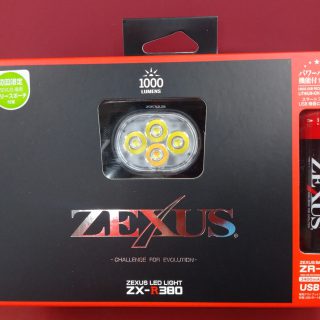 【新商品】ZEXUS 　ZX-R380／ZX-R390　入荷！！