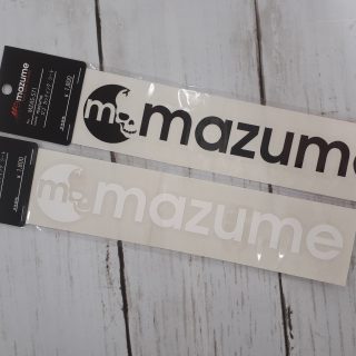 mazume ロゴカッティングシート入荷