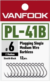 VANFOOK＜Plugging Single Medium Wire Barbless＞