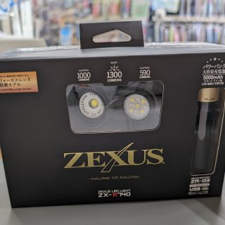 新製品【ヘッドライト　ZEXUS-R740】入荷！