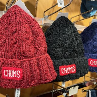 CHUMS　防寒グッズ入荷！