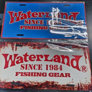 ウォーターランド　メタルプレート入荷！