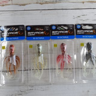 Abu　SavageGear『3Dオクトパス』ジグ　新製品入荷しました！