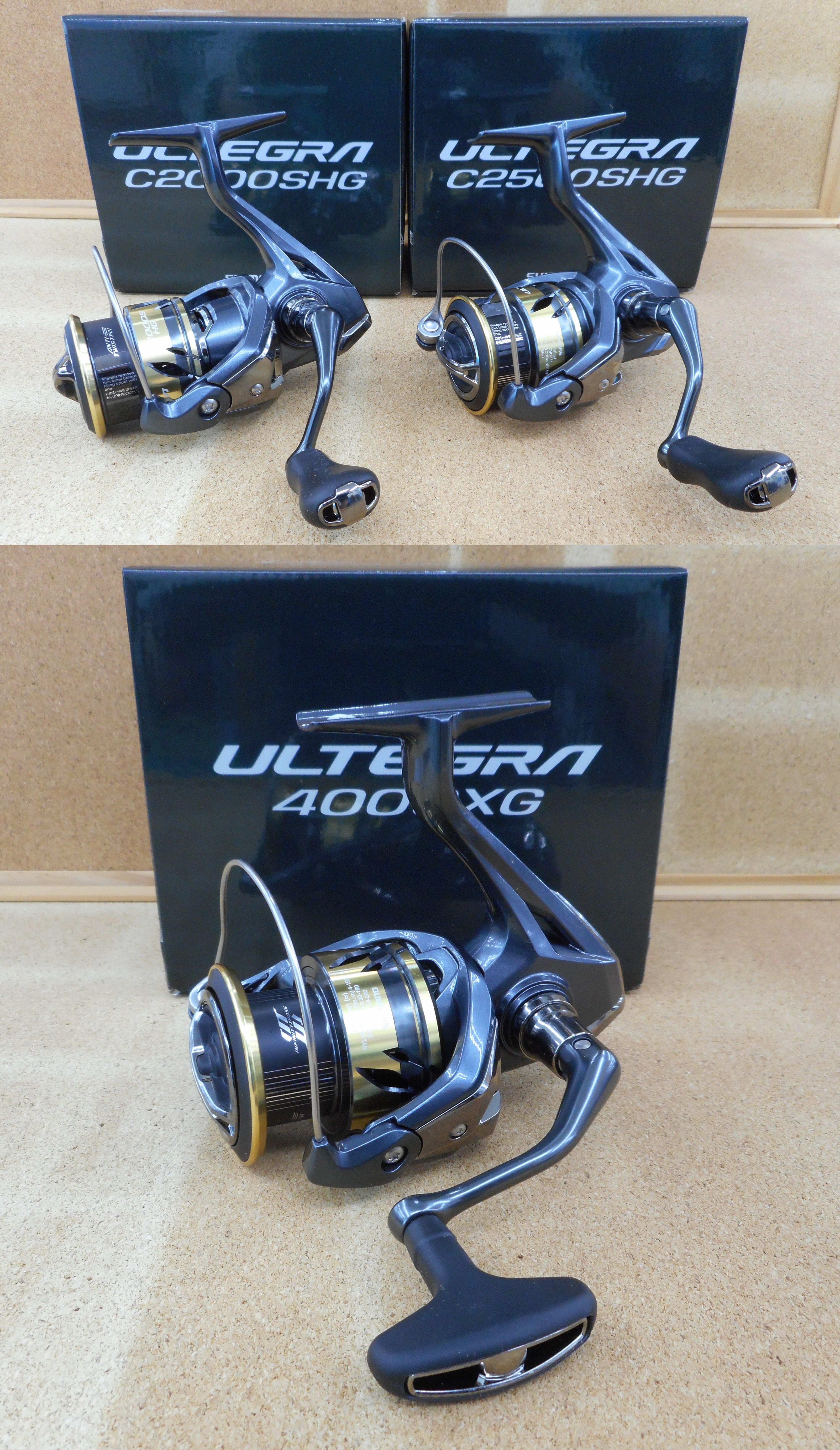 新品同様　シマノ　25アルテグラ C2500SHG トラウトPE0.6号巻 シマノ 25 アルテグラ C2500SHG (2025年モデル) スピニング