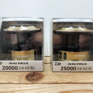 【　SALTIGA 20000 ・ 25000 スプール　入荷！！！　】