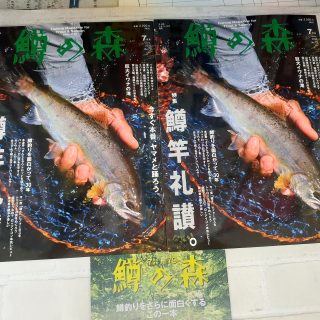 つり人社　鱒の森7月号入荷しました！