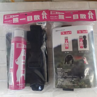熊スプレー　ティムコ『熊一目散』入荷しました！
