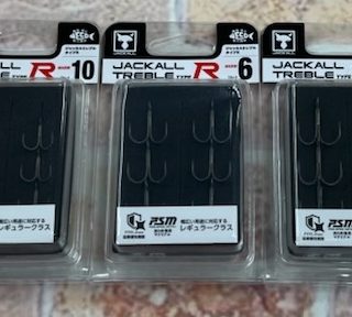 ジャッカル「トレブルタイプＲ」入荷!!