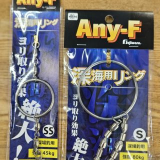フジワラ　深海用リング　SS　S入荷！