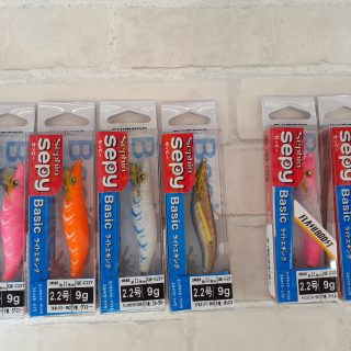 新製品入荷しました！シマノ『セフィアセッピー』エギ