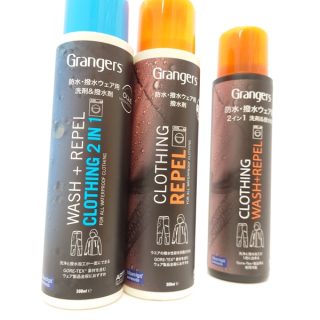 Grangers 防水・撥水ウェア用【洗剤＆撥水剤】【撥水剤】【2イン1 洗剤＆撥水剤】