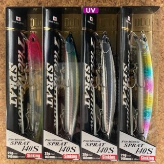 DUO『タイドミノー スプラット140S』入荷!!