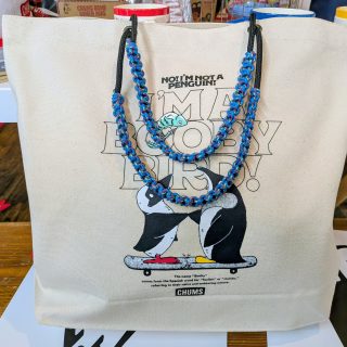 【　CHUMS キャンバスロープトートバッグ　】