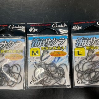 がまかつ 海サクラフック 再入荷