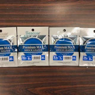 シーガープレミアムMAXショックリーダー好評入荷