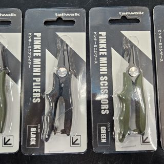 テイルウォーク　ピンキーミニプライヤー、シザース入荷！